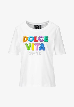 19V69 Italia, 19V69 ITALIA T-SHIRT BELLARA S DOLCE VITA - T-Shirt print - white