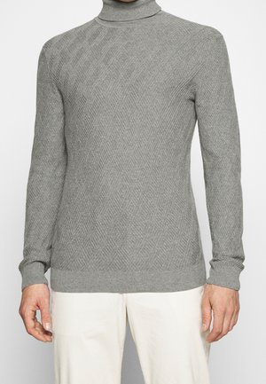 Pier One Pullover - mottled light grey