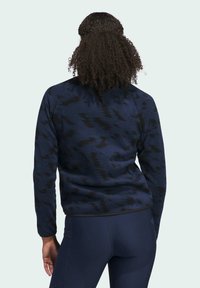 adidas Performance Giacca in pile - dark blue