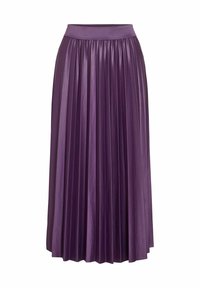 VINITBAN MIDI  - Fustă în formă de A - imperial purple