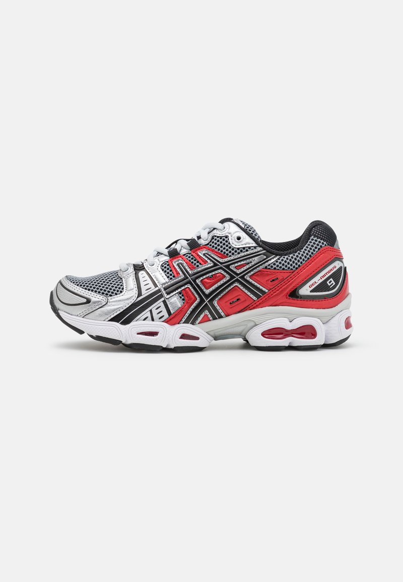 ASICS SportStyle GEL-NIMBUS 9 UNISEX - Sapatilhas - pure silver/classic red