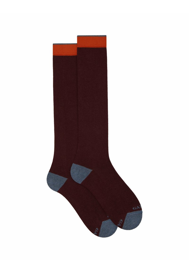 Gallo LONG - Calzettoni - ribes denim
