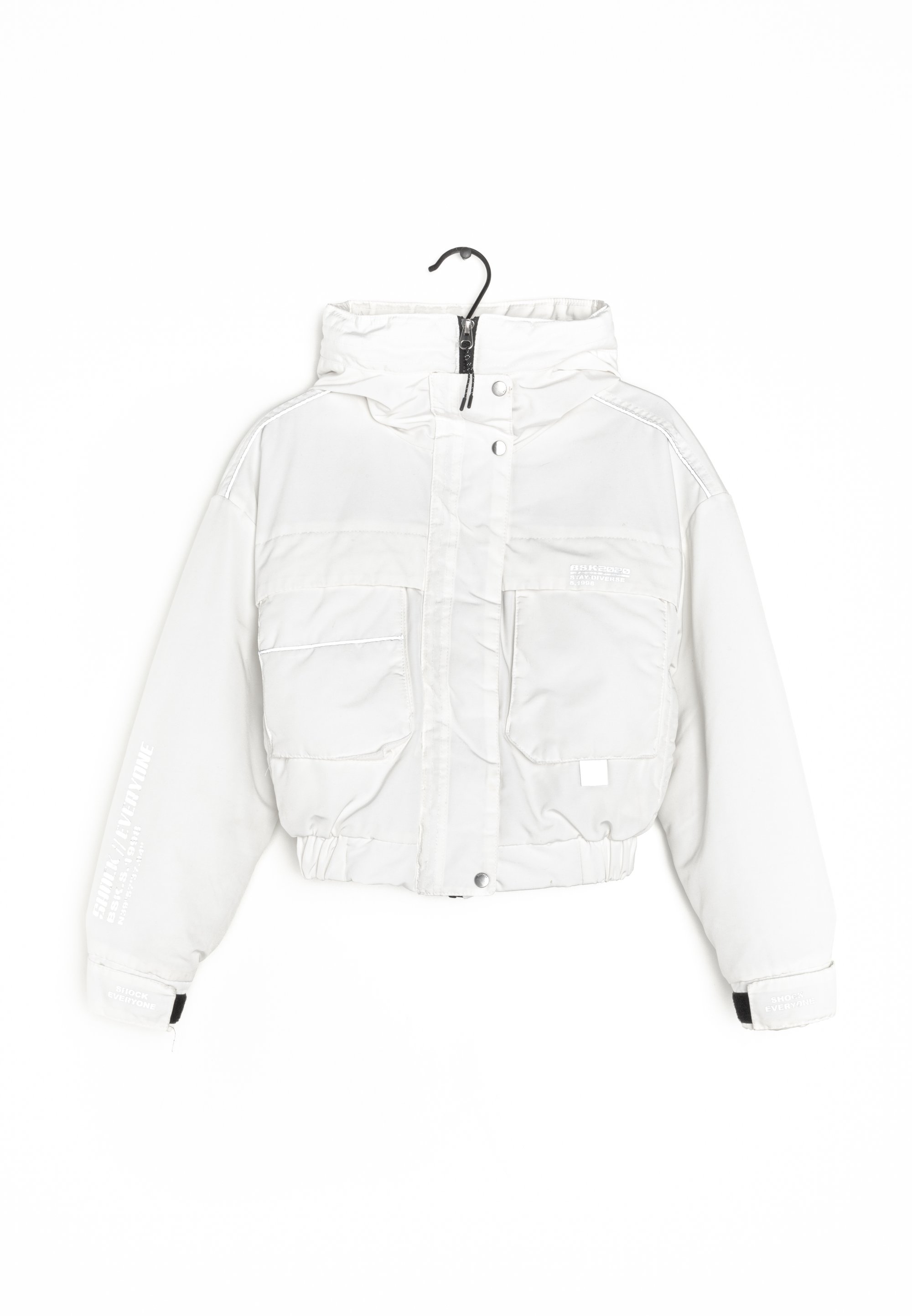 Puffer Jacket Chaqueta Reflectante Bershka Chaqueta Bershka Mujer