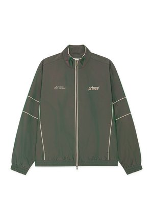 Les Deux, PRINCE SHINY TRACK JACKET - Veste légère - pineneedle green
