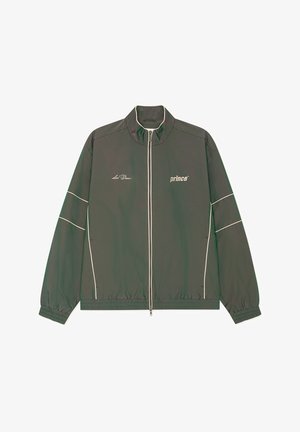 Les Deux, PRINCE SHINY TRACK JACKET - Veste légère - pineneedle green