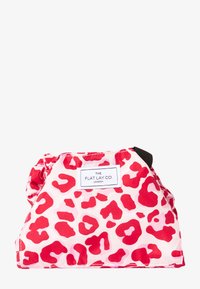 THE FLAT LAY CO. OPEN FLAT MAKEUP BAG - Wash bag - pink leopard
