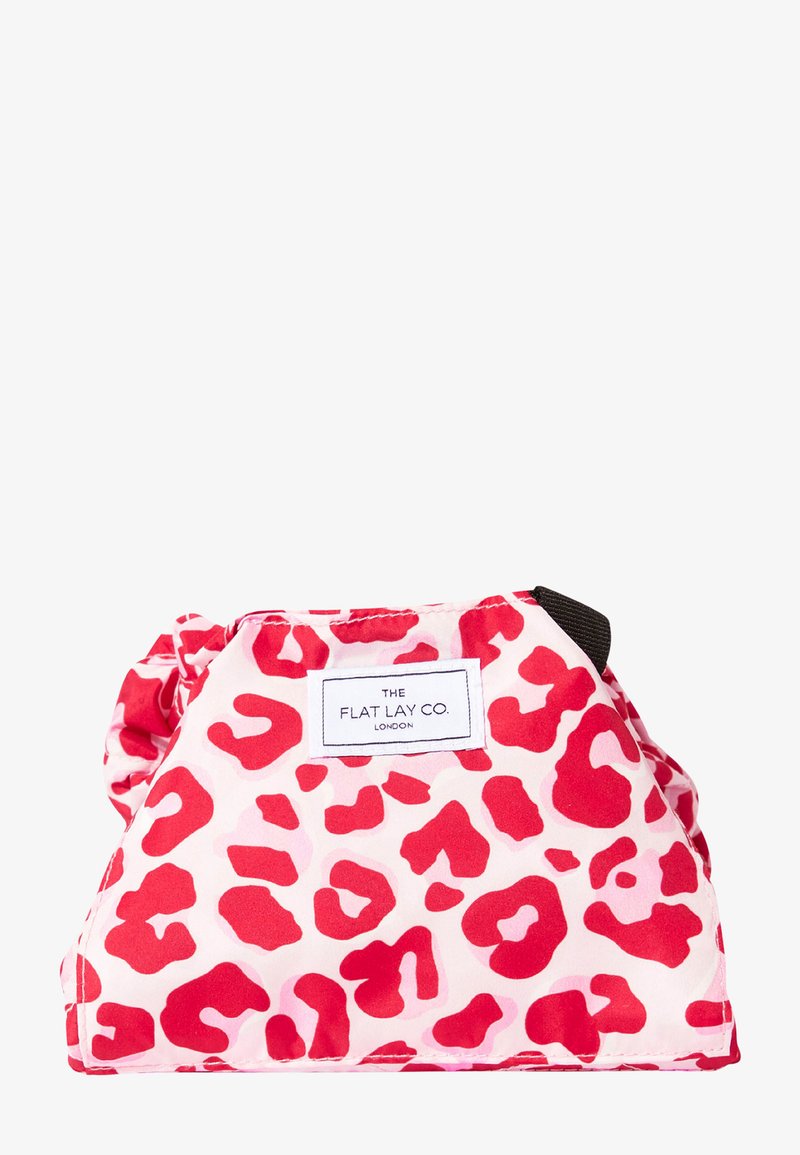 The Flat Lay Co. - THE FLAT LAY CO. OPEN FLAT MAKEUP BAG - Kosmetiktasche - pink leopard, Vergrößern