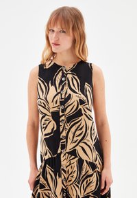 adL SAND - Abito a camicia - printed beige