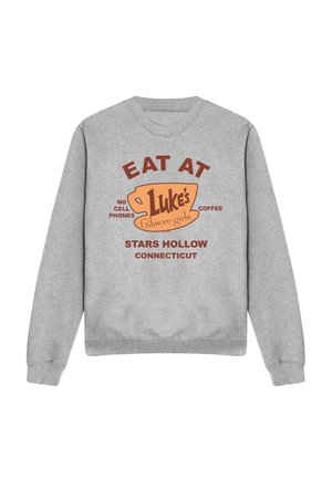 Cotton Soul, GILMORE GIRLS EAT AT LUKES - Sweatshirt - mottled light grey