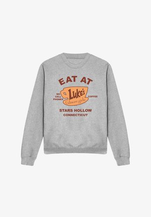 Cotton Soul, GILMORE GIRLS EAT AT LUKES - Sweatshirt - mottled light grey