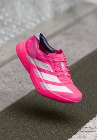 adidas Performance ADIZERO ADIOS PRO 4 - Scarpe da corsa su strada - shock pink metalic aurora plum