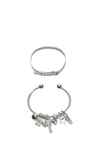 PACK OF 2 MULTI - Zapestnica - metallic grey