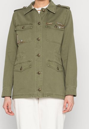 Veste en jean - khaki
