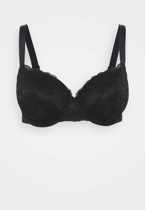 BRA AKLEJA EMELIE LACE PLUS SIZE - Krūšturis ar stīpiņu - black