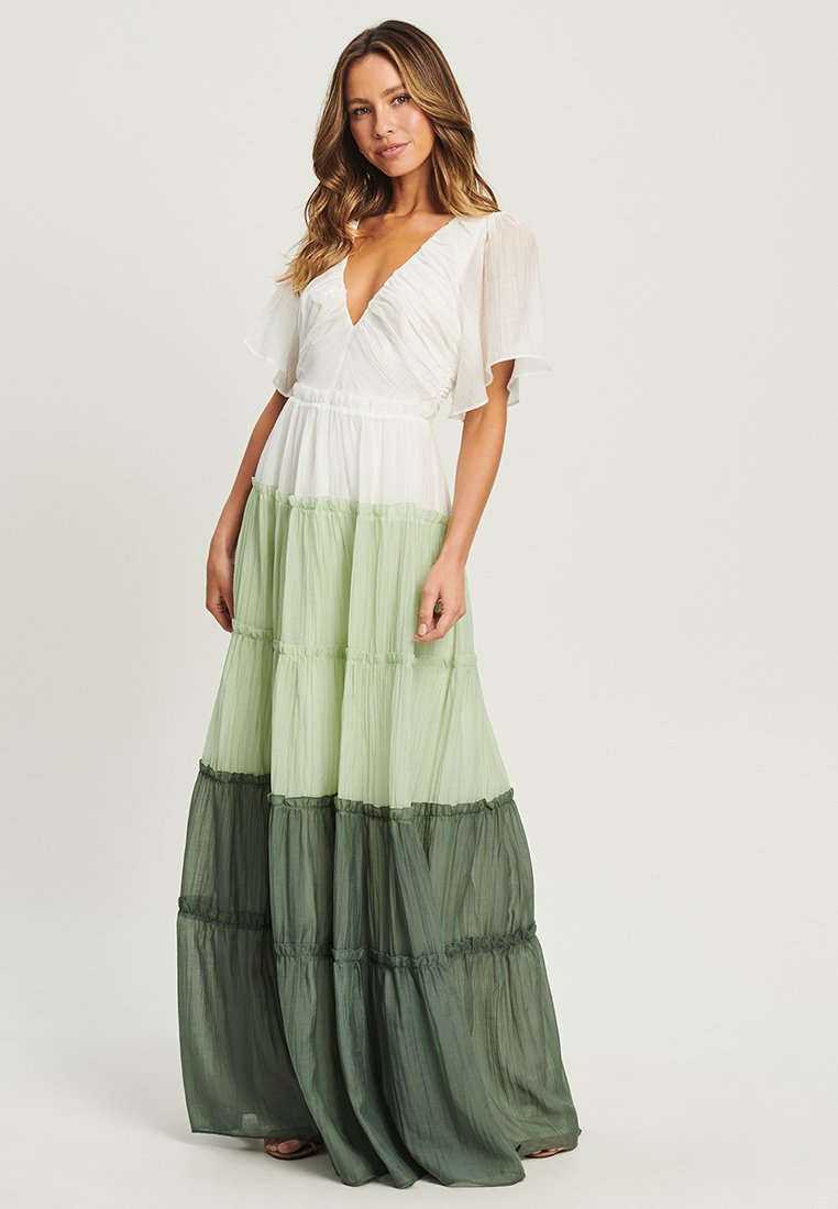 CHANCERY VALENCI - Maxi dress - green ombre/green - Zalando