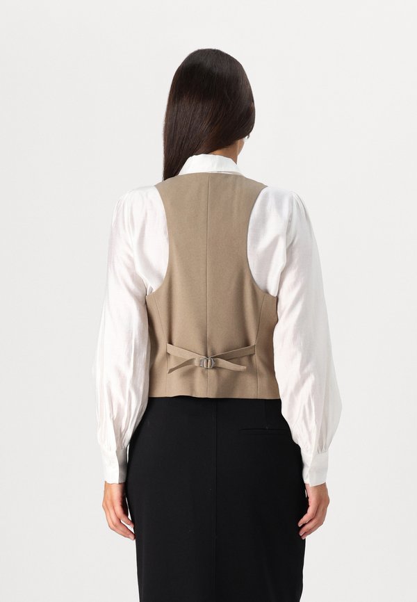 TAILOR - Waistcoat - timber wolf2