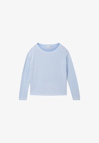 Kijelölve, blue bubble knit structure