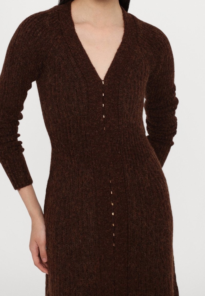 Cult Gaia Jumper dress - brown - (Pre-owned) - Zalando.ie Cult Gaia Jumper dress - brown - (Pre-owned) - Zalando.ie
