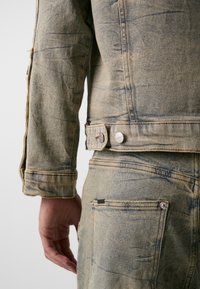 Don't Waste Culture GUMA UNISEX - Jakna iz džinsa - stone wash