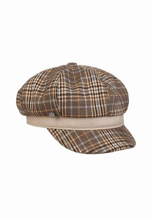 Mütze - braun beige