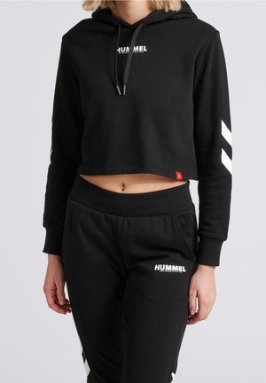 Kapuzenpullover - black