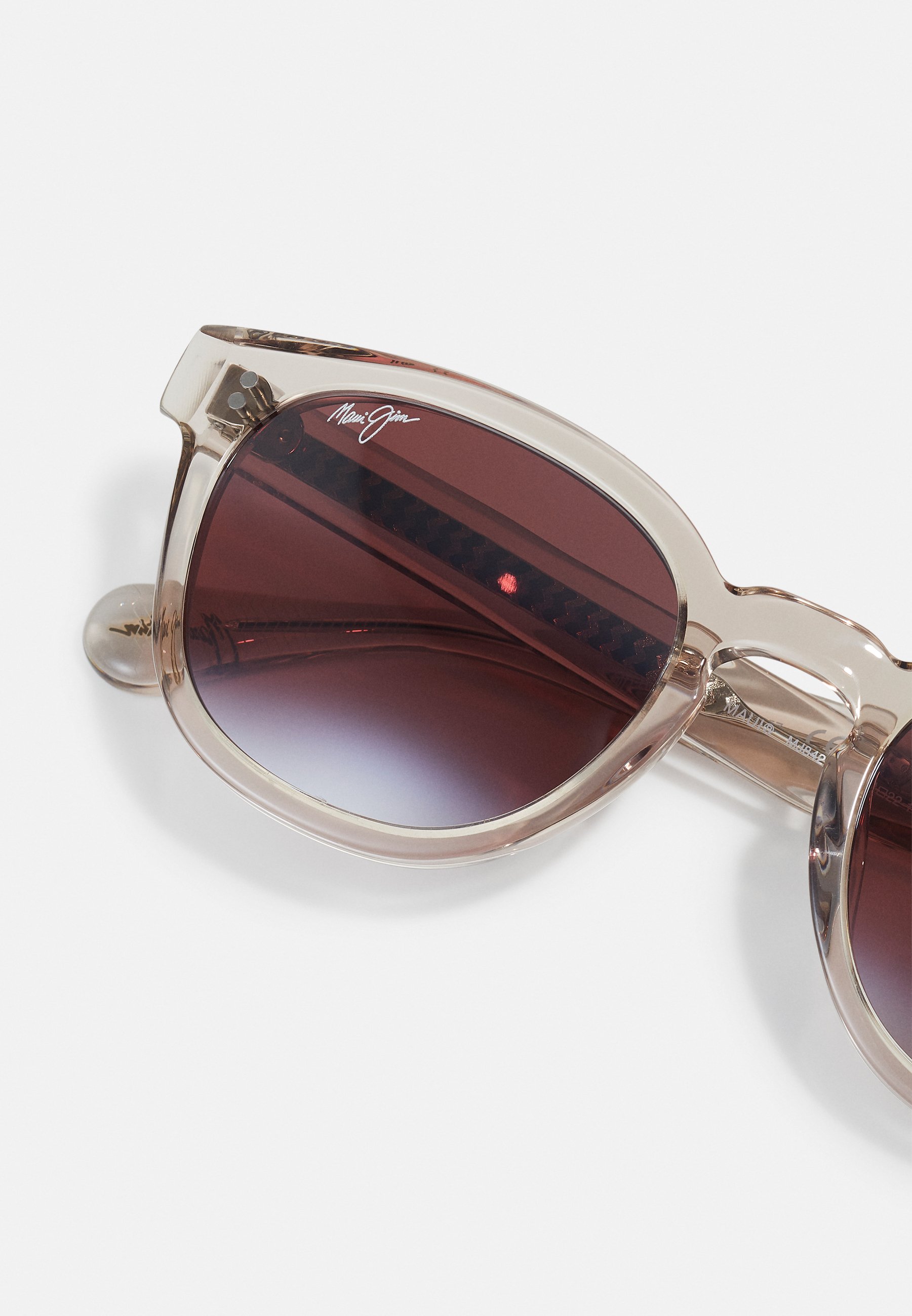 Maui Jim CHEETAH - Sunglasses - crystal/hint of pink/pink