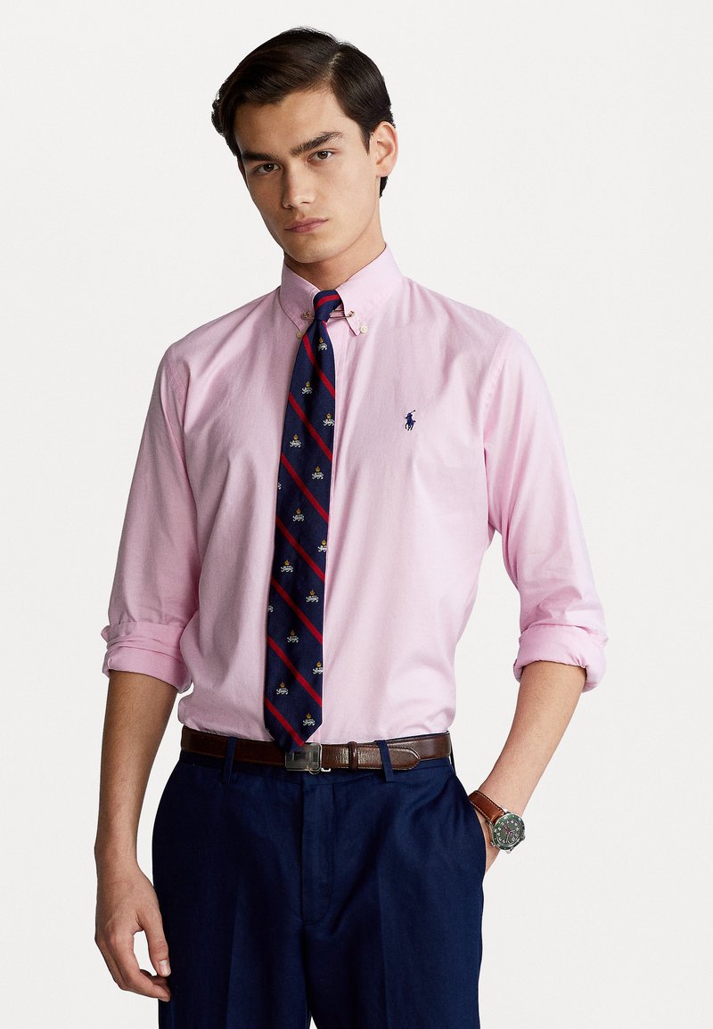 Polo Ralph Lauren - CUSTOM FIT STRETCH OXFORD SHIRT - Camisa - pink, Ampliar