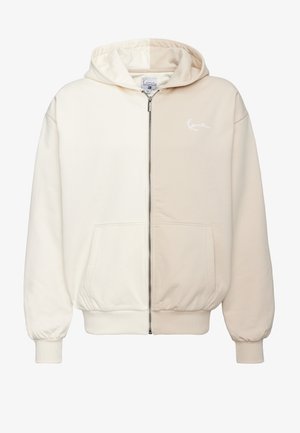 Karl Kani Tröja med dragkedja - beige