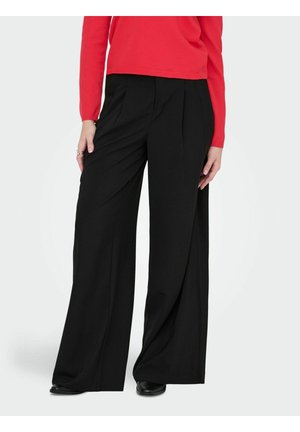 ONLSVEA WEITER SCHNITT - Hlače - black