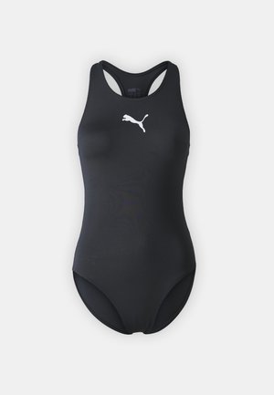 SWIM WOMEN RACERBACK SWIMSUIT - Uimapuku - black