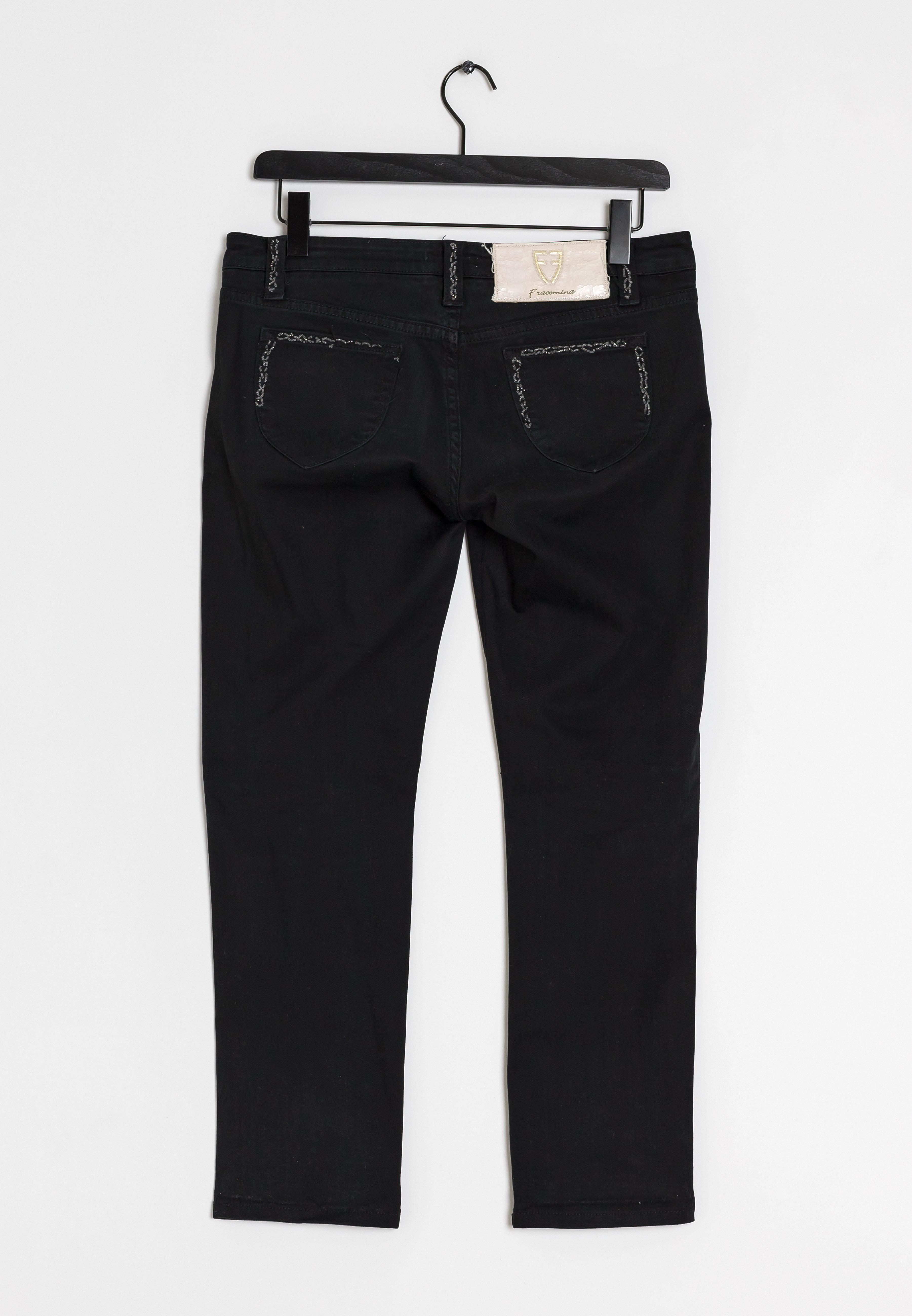 Fracomina Jeans a sigaretta - black/nero - Zalando.it
