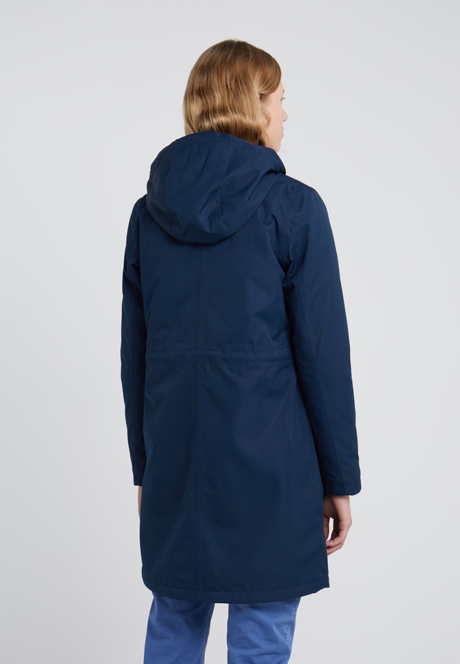 barbour navy seafield jacket