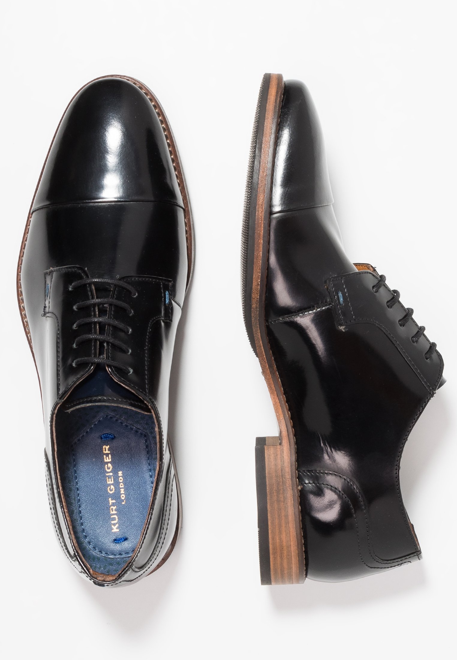 Kurt Geiger London BERNARD Pensko med snøring black Kurt Geiger London BERNARD Pensko med snøring black