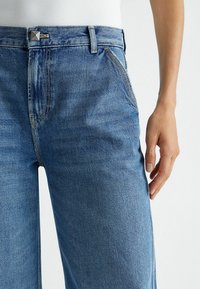 LIU JO WITH STUDS - Jeans a zampa - blue