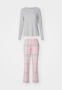 Unselected, pink/grey