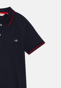 GANT FITTED POLO DRESS - Dnevna obleka - evening blue