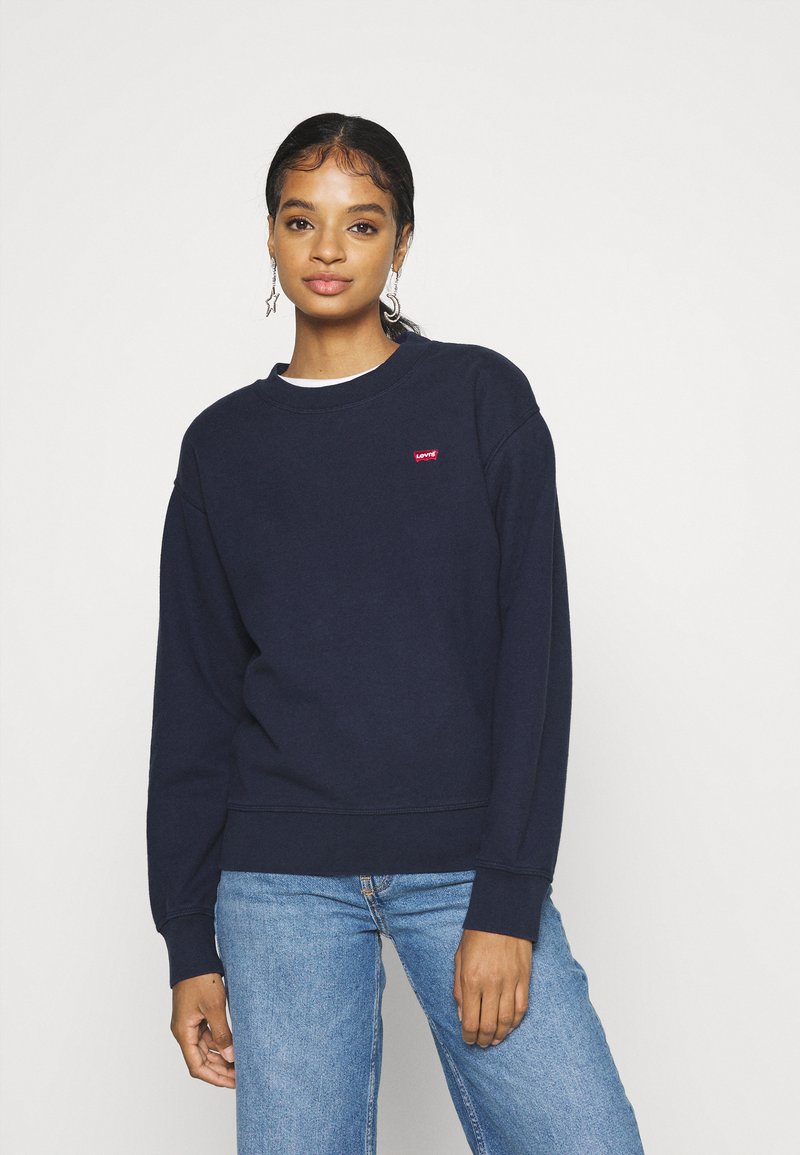 Levi's® STANDARD CREW - Sweatshirt - peacoat/dark blue - Zalando.ie