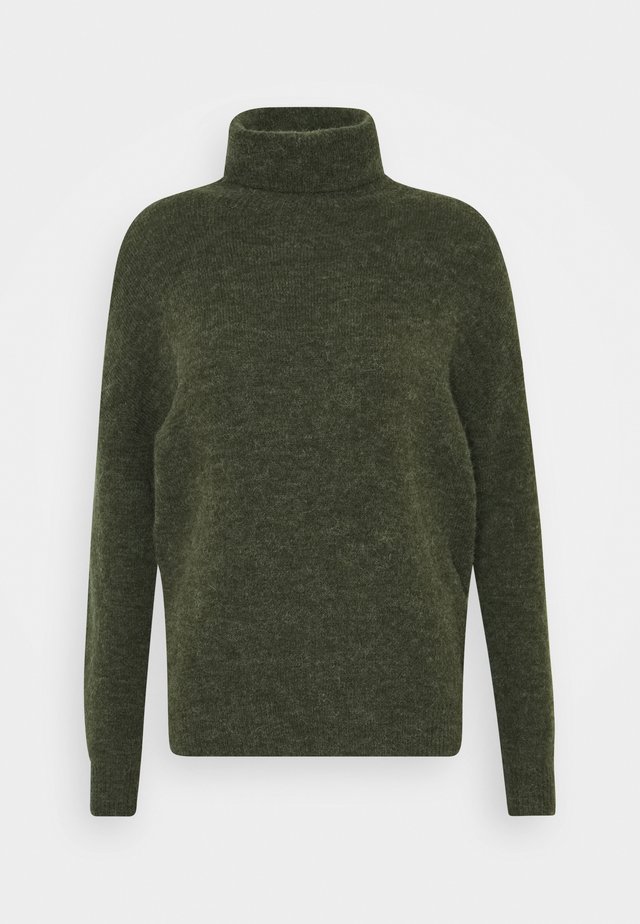 FEMME ROLL NECK PULLOVER - Jumper - forrest night mel