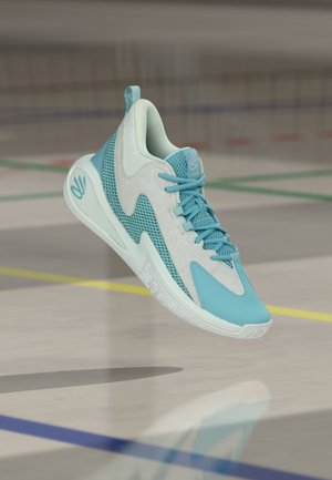 CURRY 3Z 25 UNISEX - Basketbalschoenen - refresh mint/illusion green/blue haze