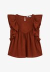 Blouse - terra cotta