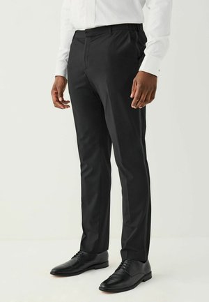 MUSCLE FIT - MOTIONFLEX WITH SIDE TAPE  - Trousers - black