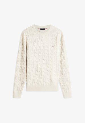 Tommy Hilfiger, Jumper - heathered oatmilk