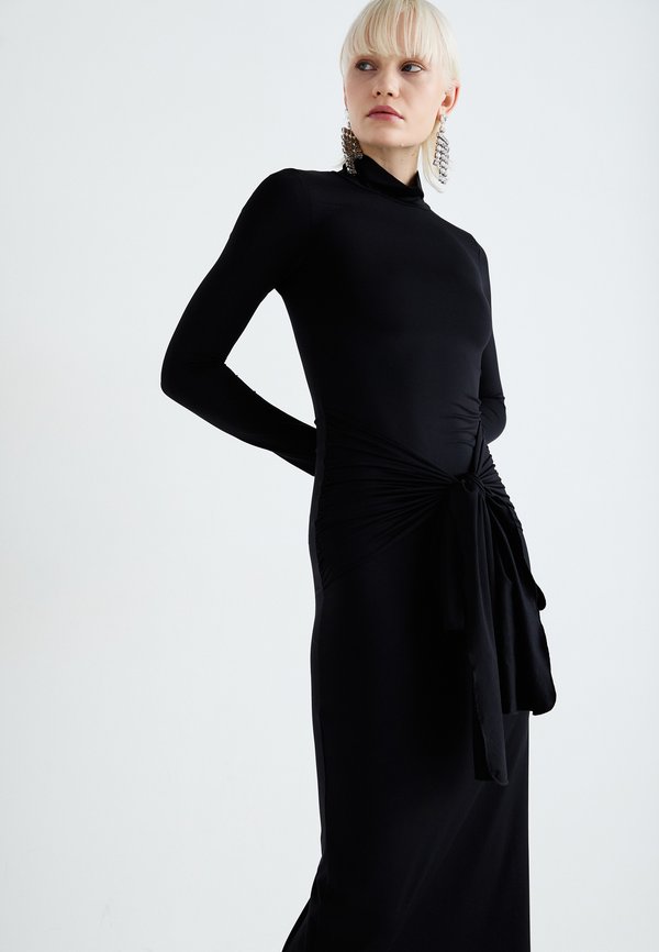 TIE FRONT DRESS - Jersey dress2