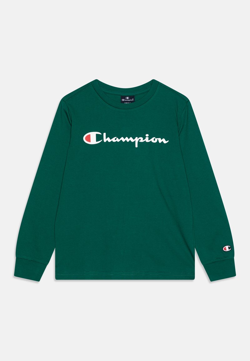 Champion - ICONS LONG SLEEVE - Long sleeved top - dark green, Enlarge