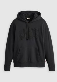 RELAXED FIT - Luvtröja - tonal athletic crest hoodie vw caviar