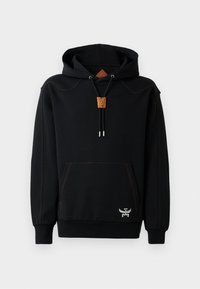 PONTE HOODIE - Sweatshirt - black