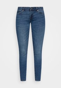 ONLY ONLCORAL LIFE BOX - Vaqueros pitillo - dark medium blue denim