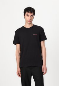 Tommy Jeans - GRAPHIC SLUB TEE - T-shirt imprimé - black Image miniature 1