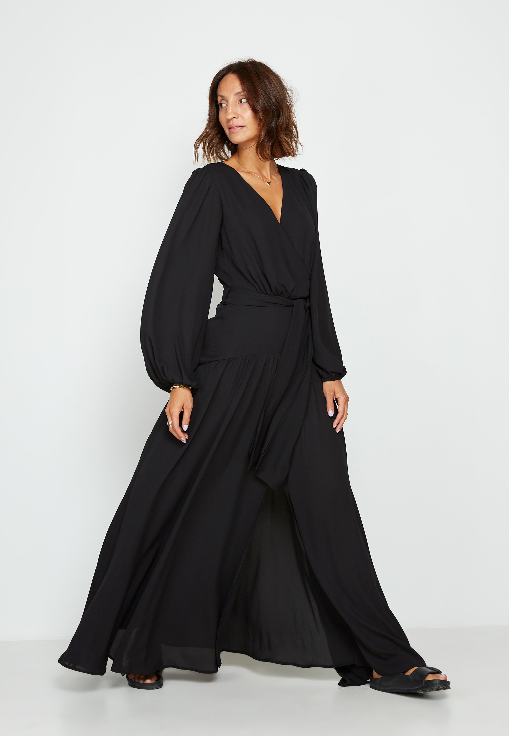 True Violet ALMA - Maxi-jurk - black/zwart - Zalando.nl