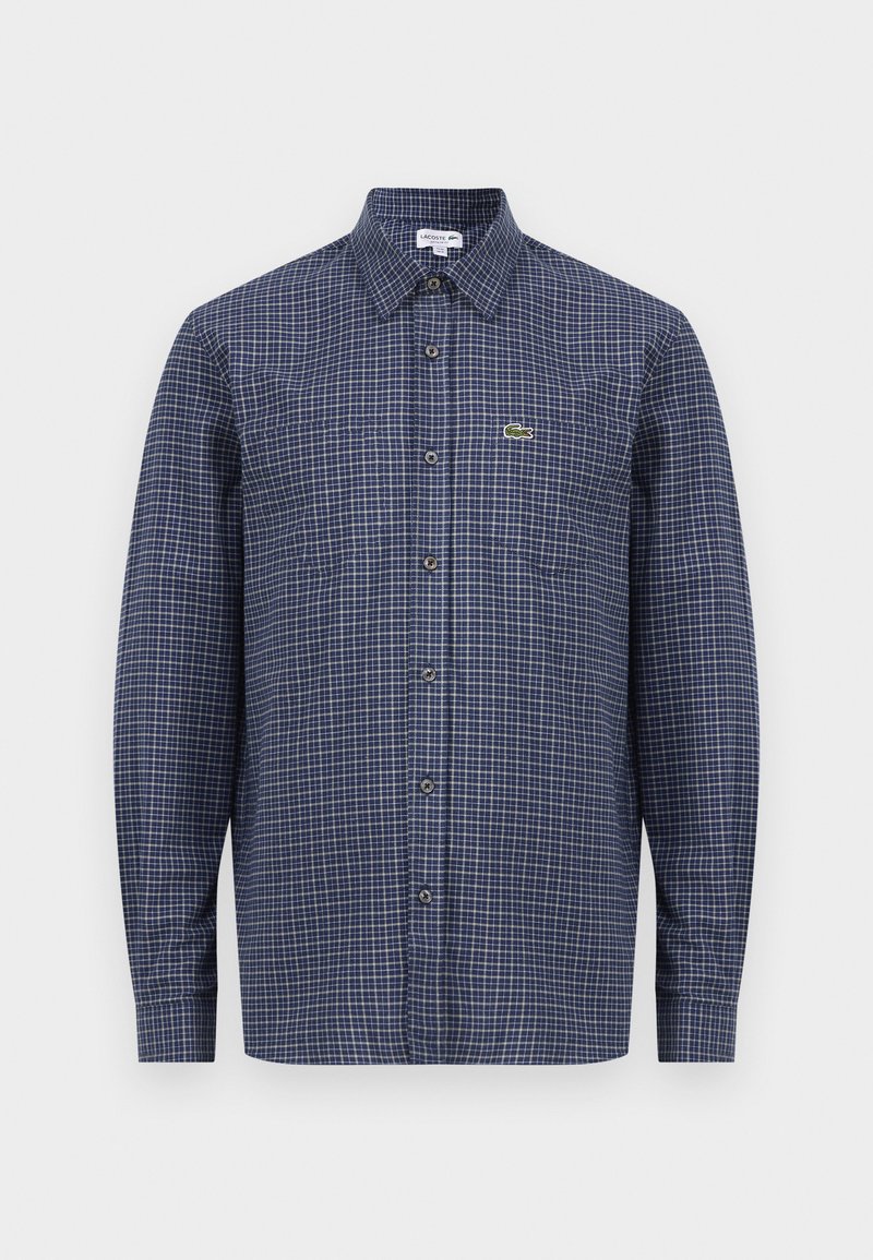 Lacoste Overhemd donkerblauw